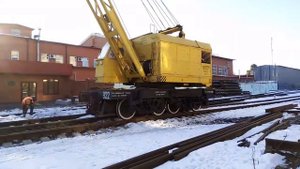Железнодорожный кран КЖДЭ16-922 Жуковское ППЖТ