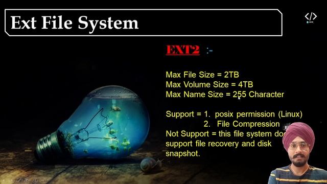 Ext : What Are Ext, Ext2, Ext3, Ext4, File System | completely explains  Linux Basic course class 1