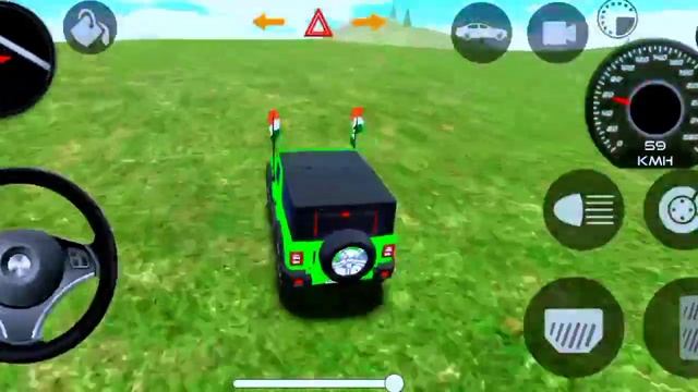 Dollar (Song) Modified Mahindra black Thar😈|| indian car simulator 3D || Android Gameplay #thar смотреть онлайн