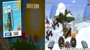Hill Climb Racing 1 vs Hill Climb Racing 2 - Tank vs Ninja Bundle Super Jeep