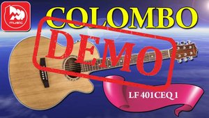 АКУСТИЧЕСКАЯ ГИТАРА COLOMBO LF-401C - демонстрация звучания