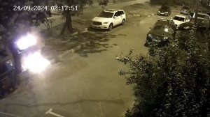 ЧП. Кунцевский поджигатель сжёг контейнер. (24 09 2024)