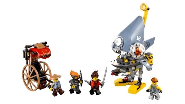 The rest of the Lego Ninjago Movie sets revealed! Piranha chase,Quake Mech and more!