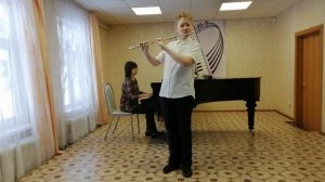 "Соната"  Фа мажор I часть. Г. Ф. Телеман