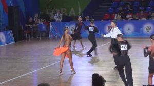 Никушин Сергей - Миронова Кристина| самба |Чемпионат Москвы 2023 г.|бальные танцы