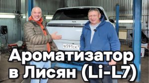 Установил ароматизатор в Лисян (Li-L7)