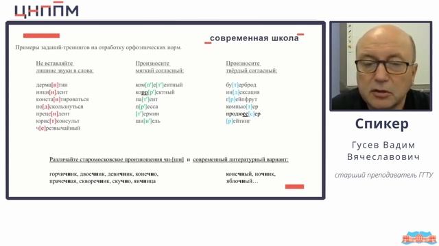 Распознавание орфоэпических норм. Транскрипция слов