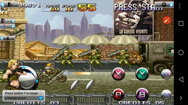 Kawaks Android: Skin w/Assistant #2 [Nathalie] (How to play? Metal Slug 4) смотреть онлайн