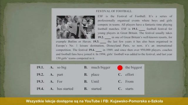Język angielski - klasa 8 SP. Jak napisać egzamin. Środki językowe - egzamin ósmoklasisty смотреть онлайн