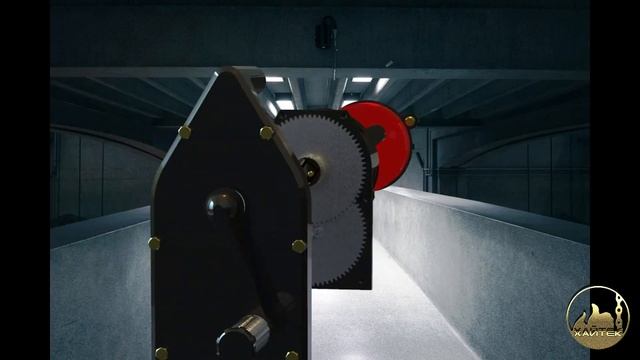 Визуализация модели сделанной в Компас3D