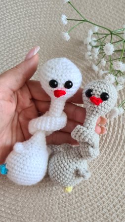Гусь крючком