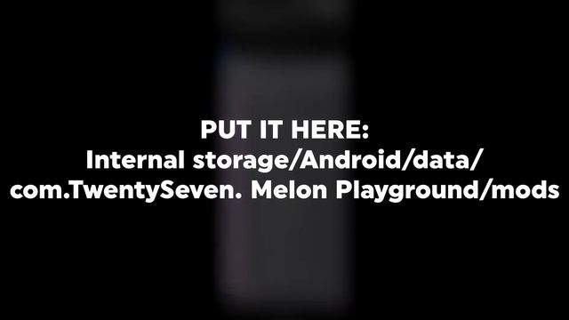 MOD LOADER FOR MELON PLAYGROUND!? смотреть онлайн