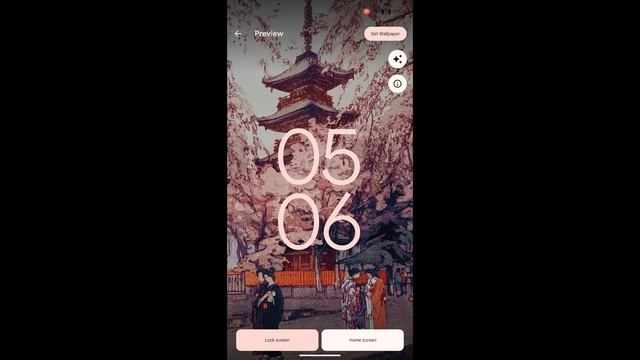 Google Cinematic Wallpaper on the Pixel Fold смотреть онлайн