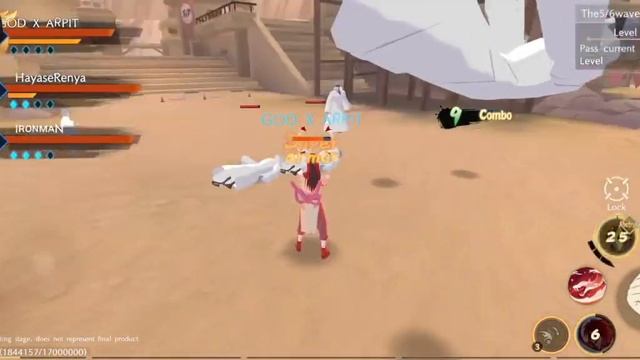 Naruto Slugfest X Multiplayer lvl 50 Dungeon lvl 2 🌟 Hidden Sand Village lvl 2 смотреть онлайн