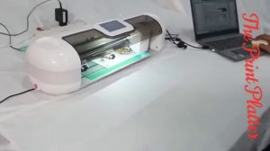 Craft mini teqnozo vinyl plotter cutter demo