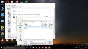 How to install QUALCOM COM PORT ,QL-DRIVE and another Communication ports