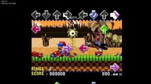 Friday Night Funkin' Sonic PC Port Game Over Lord X Remake (Android/PC)