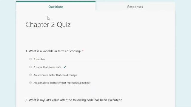 Microsoft Education: Take a Test (DA)