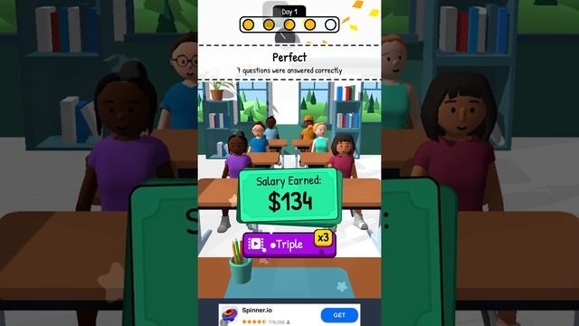 Teacher Simulator Game All Day 1-5 Gameplay Walkthrough | (IOS - Android) смотреть онлайн