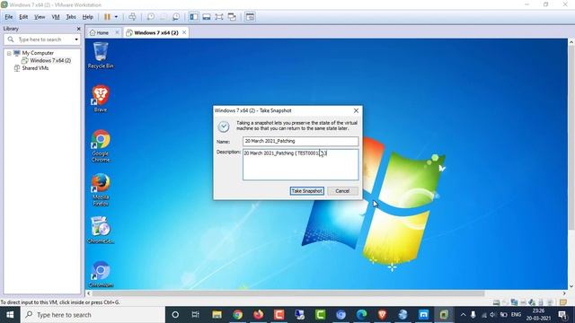 How to take Snapshot and Restore of Virtual Machine on VMware Workstation |Snapshot and Restore | смотреть онлайн