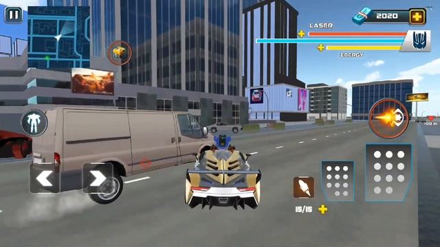 Indian Robot Car Transformation Games - New Robot Car Simulator Game - Android Gameplay смотреть онлайн