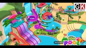 Talking Tom pool  Part 2  [Water Dragon] Android \ ios Gameplay