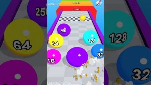 2048 Balls Run Challenge Game - Ball Run 2048 Color Race ! All Levels Gameplay (58-65) android, ios