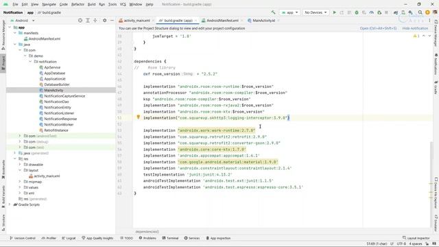 Notification listener | Part 2 | Android Development with Kotlin | Assignments & Projects Made Easy