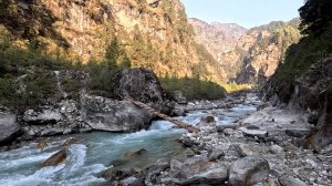 Переход на бастионы Конгдэ Ри ... The bridge of the Kongde Ri