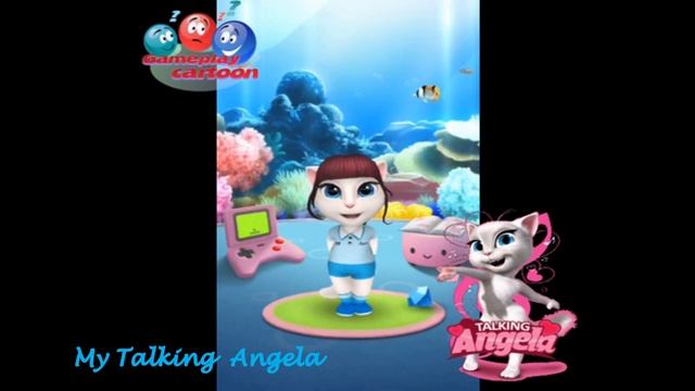 My Talking Angela Android Eps.#1©Gameplay Cartoon FULL HD смотреть онлайн