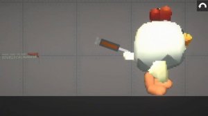 Chicken gun in Melon playground 6!