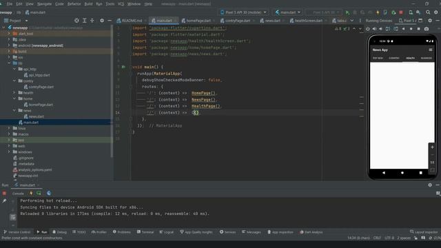 How to create a News App? Flutter | #newsapp #flutter #flutterapp #androidapp #restapi #tutorial
