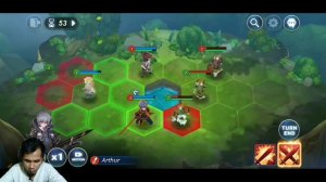 Kingdom of Hero : Tactics War (Android) Gameplay