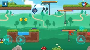 🔴Red and 🔵Blue Ball : The Forest - Gameplay #4 level 41-50 (Android)