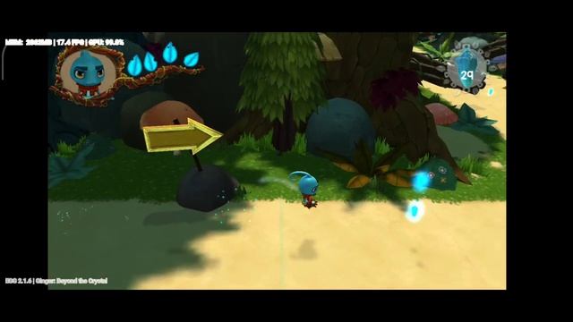 Ginger: Beyond the Crystal, EGG NS emulator android, gameplay on Poco F3. смотреть онлайн
