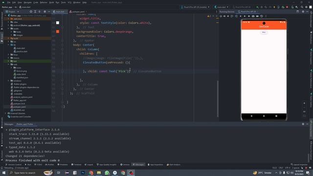Flutter Tutorial - Image Picker From Camera & Gallery |  Pick Images & Videos
