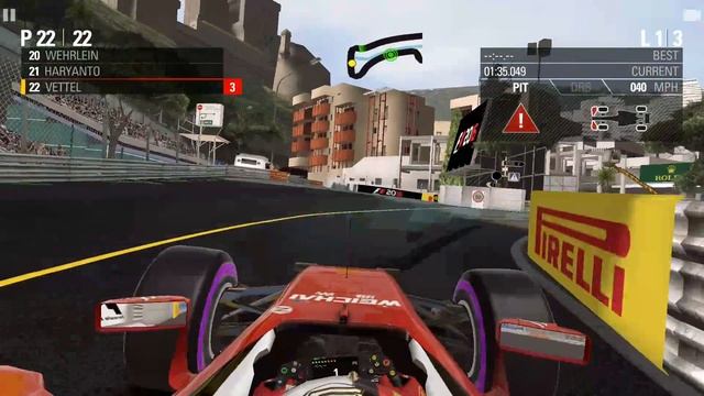 F1 2016 - MONACO -QUALIFYING RACE (Android/iOS) Gameplay HD смотреть онлайн