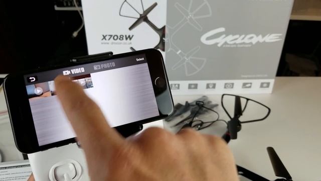 Awesome Budget RC Drone with FPV Camera - Drocon Cyclone X708W Quadcopter Review смотреть онлайн