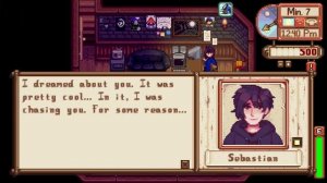 Yandere Sebastian Dialogue Expansion - XNB | Stardew Valley Mods