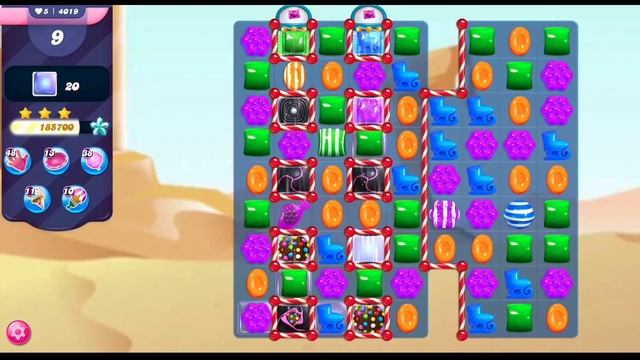 Candy Crush Saga Level 4019 смотреть онлайн