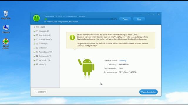 Android-Datenrettung｜Wie kann man gelöschte Daten nach Android auf Werkseinstellungen zurücksetzen? смотреть онлайн