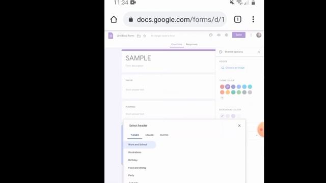 HOW TO CREATE GOOGLE FORM USING YOUR ANDROID PHONE(STEP BY STEP) смотреть онлайн