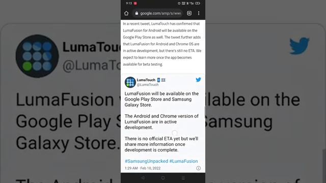 lumafusion latest update on Android play store|| #xda_devolper смотреть онлайн