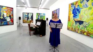 Г. Свиридов Сл. А. Пушкина "Зимняя дорога" Исп. Елена Исаева (меццо-сопрано), Евгения Кудоя (фортеп