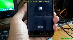 Xiaomi Mi Max 2 Hard reset