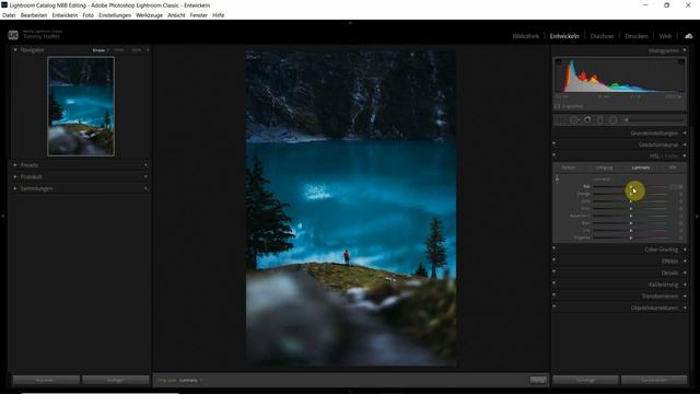 Tutorial: Der einfache Einstieg in Lightroom - selektive Farbveränderung - Deutsch / German смотреть онлайн