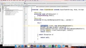 Android MySQL video 6 - Gestion du client HTTP