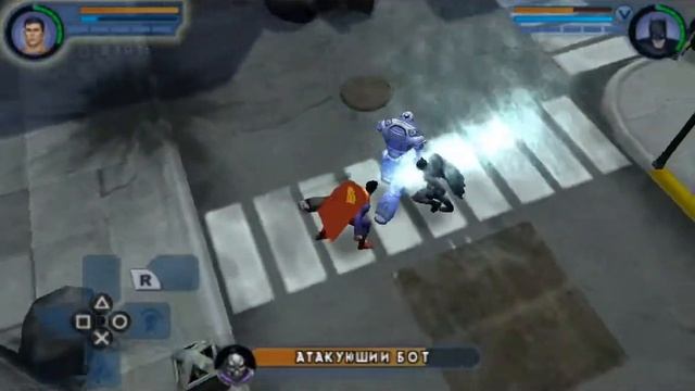 Justice League Heroes PPSSPP v.1.0.1 on Nvidia Shield Tablet (Android) смотреть онлайн