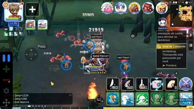 Creator Farm 3x Hell Plant 7.6M Zeny 300MIN Payon Cave 1F - Ragnarok Mobile смотреть онлайн