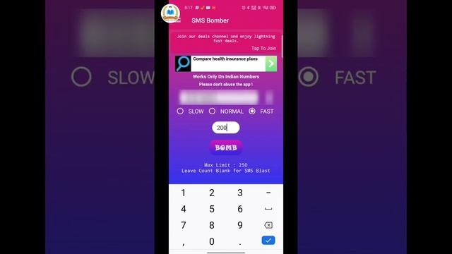 How to use sms bomber смотреть онлайн